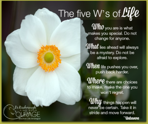 30 -The 5W's of Life